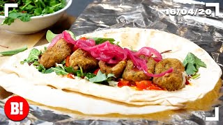 How to Make FALAFEL WRAPS Like a Pro  BOSH LIVE [upl. by Beauregard943]