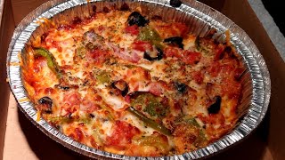 Pizza Hut OvenBaked Veggie Pasta Review [upl. by Oretna477]