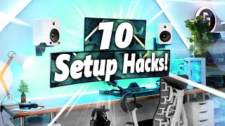 10 Tips To Improve Your Gaming  Desk Setup [upl. by Hewitt]