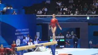 Aly Raisman  2011 Worlds  Prelims Routines [upl. by Yenots]