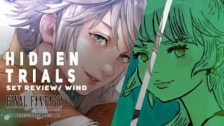 Final Fantasy TCG Hidden Trials  Set Review Wind [upl. by Morganica]