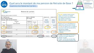 Etape N°3 Dossier retraite calcul de la retraite de base [upl. by Issim462]