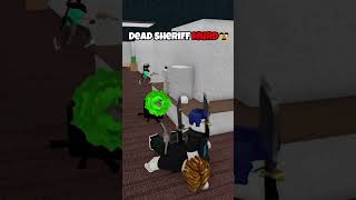 2 MURDERERS UPDATE IN MM2💀😂 mm2 roblox robloxshorts shorts [upl. by Stock426]