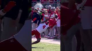 Still a great catch 🤷‍♂️ cfb football nebraska ohiostate [upl. by Mathi]