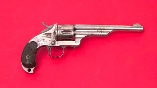 Shooting the Merwin Hulbert Army Model Revolver [upl. by Botnick]