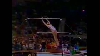 TC 1980 Olympics ROU Nadia Comaneci UB 9 95 [upl. by Aketal]