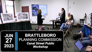 Brattleboro Planning Commission Canal Street Public Workshop 62724 [upl. by Llebpmac387]