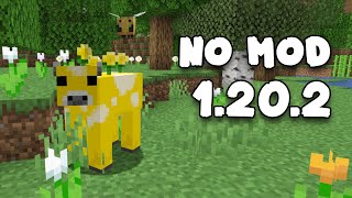 How to summon Moobloom  Minecraft 1202  No Mod [upl. by Cohette]