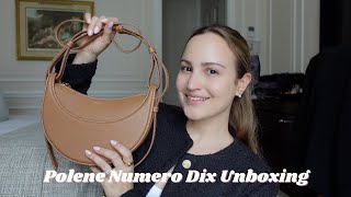 Polene Numero Dix Unboxing how to switch the long and short straps  the Polene price increase [upl. by Lopes264]