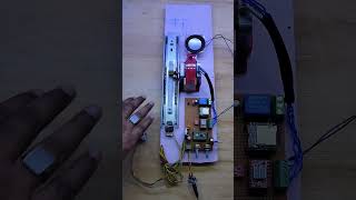 Stepper Motor Controller  ultrasonic sensor  DF mini player [upl. by Rabbaj747]