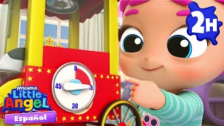 Aprendamos a ser pacientes Tictoc⏰  Caricaturas  Canciones Infantiles🎵 Little Angel Español [upl. by Pitt102]