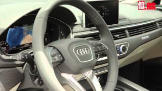 Prueba del nuevo Audi A4 2015 [upl. by Maurita]