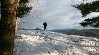 Simple Solo Wilderness Winter Camping [upl. by Hammond]