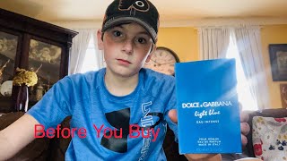 Unboxing And Reviewing Dolce And Gabbana Light Blue Intense [upl. by Girvin]