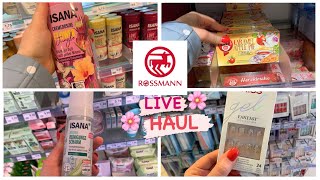 Rossmann LIVE HAUL 😍  März 2021  alinaBerry [upl. by Tterag1]