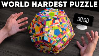 SOLVING THE HARDEST RUBIK’S CUBE IN THE WORLD  EXAMINX 11х11 [upl. by Ennylyak]