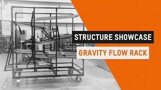 🌟 Gravity flow rack using Karakuri  Structure showcase [upl. by Ahseinek]