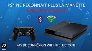 MA PS4 NE RECONNAÎT PLUS LES MANETTES  PS4 NE SE CONNECTE PLUS A LA MANETTE  ERREUR SU418238 [upl. by Martz]