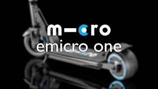 emicro one  The worlds first motion controlled electric scooter [upl. by Goldsworthy]