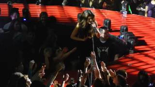 Selena Gomez  Who SaysSpeech Seattle WA at the Key Arena [upl. by Clere301]