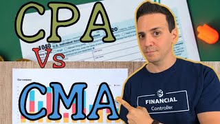 CPA vs CMA Certificate  What Are The Differences and How To Choose [upl. by Hannahs]