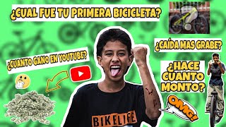 50 PREGUNTAS a un Rider STUNT BIKE🤯  LA PLAGA [upl. by Lihas]