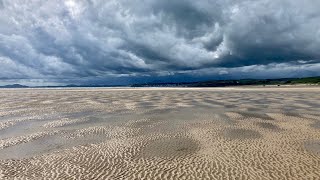 Harlech Beach Walk North Wales A different world Stunning [upl. by Novyaj]