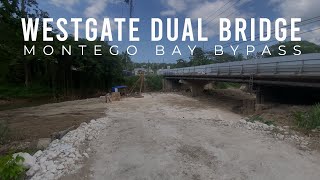 Construction of The New Dual Bridge at Westgate  Montego Bay Bypass [upl. by Demb]