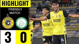 PERAK FC vs GEYLANG INTERNASIONAL  FRIENDLY MATCH 2024 [upl. by Tugman]