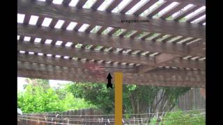 How to Fix a Broken Patio Joist  Home Repairs [upl. by Eisle207]