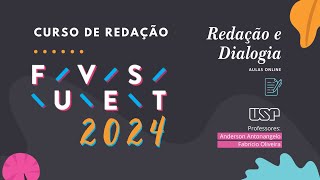 2 AULA  A ESTRUTURA DA REDAÇÃO  FUVEST 2024 [upl. by Cindelyn]