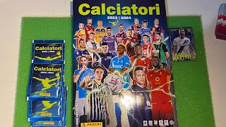 UNBOXING ALBUM CALCIATORI PANINI SERIE A 20232024 [upl. by Gnof]