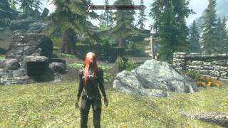 Skyrim Mod Showcase Hair Colours amp Sacrament [upl. by Hubing796]