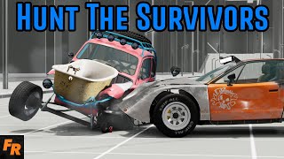 Hunt The Survivors  The 6 Wheeled Supercar  BeamNG Drive [upl. by Ainevul975]