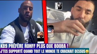 Booba sen prend à Benzema à cause de cette vidéo de Rohff Il était inconnu avant nos supports [upl. by Drew384]