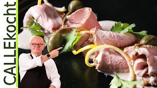 Vitello Tonnato amp Sauce selber machen Die perfekte Vorspeise Rezept [upl. by Alban331]