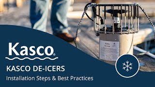 Kasco Deicer Installation Steps and Best Practice Guide [upl. by Leahcir628]