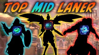 Top 3 Best  Easiest Mid Laners in Smite and How To Build Them w Timestamps [upl. by Cynara766]