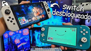 a experiência do Switch DESBLOQUEADO em 2024 vale a pena [upl. by Aicnilav]