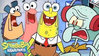 SpongeBob and Patrick Turn into Anchovies  quotSpongeChovyquot Full Scene  SpongeBob [upl. by Koy]