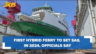 First hybrid ferry to set sail in 2024 Washington state officials say [upl. by Anneuq232]