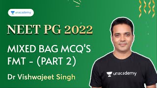 Mixed Bag MCQs  Part 2  Forensic Medicine  NEET PG 2022  Dr Vishwajeet Singh [upl. by Ailb414]