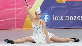 Majorettes Stars  Wasilków  Solo Baton  Kędzierzyn Koźle 2024 [upl. by Esenwahs]