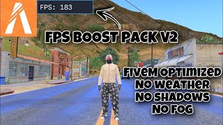 🔧FIVEM FPS Boost Graphics Pack V2 OPTIMIZED 160 FPS No Shadows Low Vegetation Better FPS [upl. by Eustache]