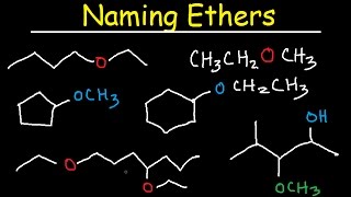 Naming Ethers  IUPAC Nomenclature With Branching Organic Chemistry Practice Problems [upl. by Pollerd]