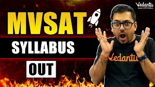 MVSAT 2024 Syllabus Out 🤩 Vedantus Mega Scholarship Test 2024  Register Now ✅ Harsh Sir [upl. by Epuladaug]