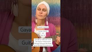 Gayatri mantra  Guitar chords  How to play Sam Garrett version [upl. by Richmal]