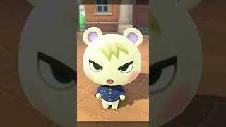 Marshal singing Bubblegum KK 👏 ACNH Animal Crossing New Horizons Shorts [upl. by Maxia292]