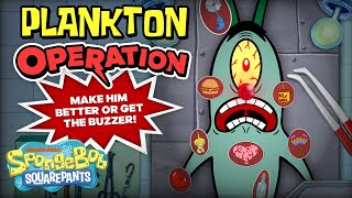 quotOperationquot Plankton  Every Time Plankton Had a Body Part Removed  SpongeBob [upl. by Ojillib905]