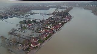 A Cléon 1 an après les inondations [upl. by Hcirteid]